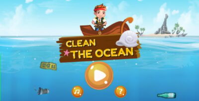 Clean The Ocean - Gold Miner Style Game CONSTRUCT 3 HTML5 C3P APK