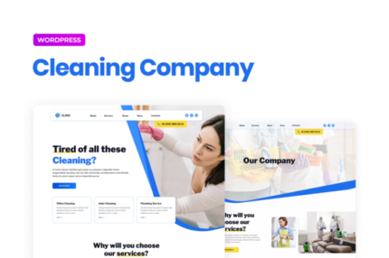 Clino – Cleaning Business Elementor Template Kit