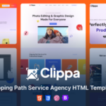 Clippa - Clipping Path Service Agency HTML Template