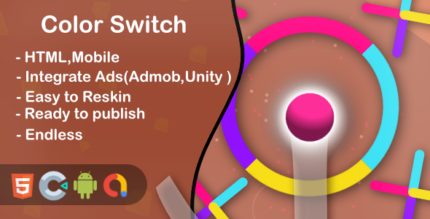 Color Jump Switch - Html5 Game and Mobile (Construct 3)