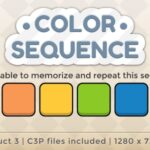 Color Sequence - HTML5 Memory game