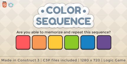 Color Sequence - HTML5 Memory game