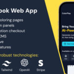 ColorPlay - AI SaaS Coloring Book Web App