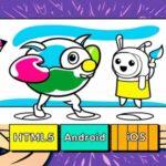 Coloring Canvas Construct 3 Game Publish to HTML, iOS, Android