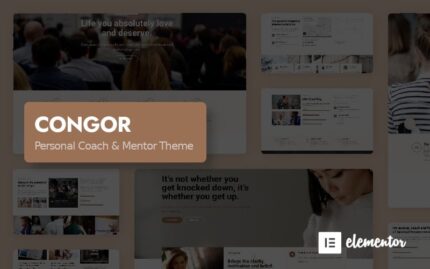 Congor - Personal Coach & Mentor WordPress Theme