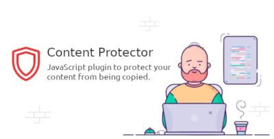 Content Protector - JavaScript plugin to protect your content from being copied.