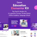 Courso - Online University & Courses Elementor Template Kit
