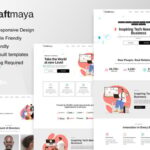 CraftMaya - IT Solutions & Services Company Elementor Template Kit
