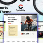 CycleCity - Bicycle & Bike Shop Elementor WordPress Theme