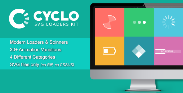 Cyclo - SVG Loaders Kit Cyclo - SVG Loaders Kit
