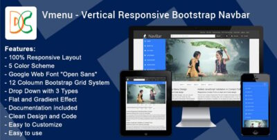 DC - Vertical Responsive Mega Nav Menu V1.0