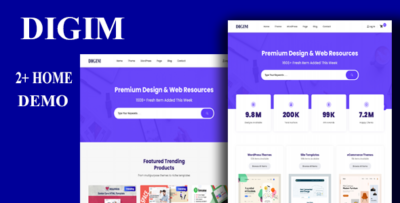 DIGIM - Digital Marketplace HTML Template