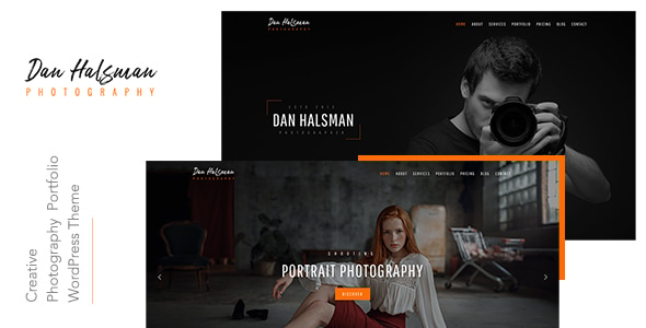 Dan - Creative Photography WordPress Theme Dan - Creative Photography WordPress Theme