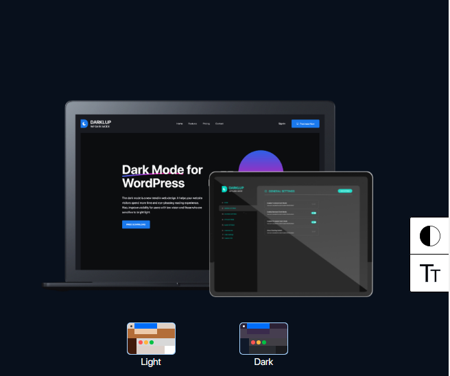 Darklup - WP Dark Mode Darklup - WP Dark Mode