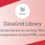 DataGrid - JavaScript Pagination, Sort and Filter