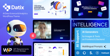Datix - AI Data Science & Analytics WordPress Theme