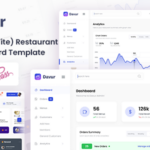 Davur - React (Vite) Restaurant Admin Dashboard Template