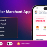Delix Courier and Parcel Delivery Flutter Merchant App