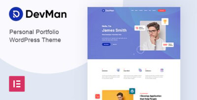 Devman - Personal Portfolio WordPress Theme