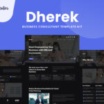 Dherek - Business Consultant Website Template