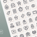 Discount Animated Icons Set - Wordpress Lottie JSON SVG