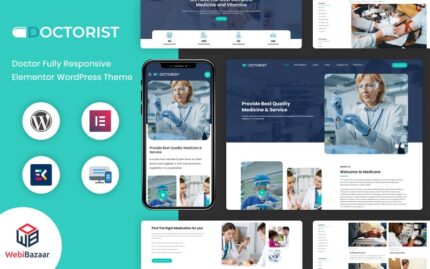 Doctorist - Multipurpose Doctor Medical WordPress Theme