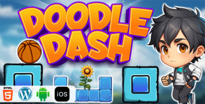 Doodle Dash - HTML5 Construct3 Game