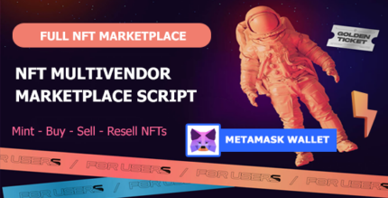 Dovally – NFT Multi-Vendor Marketplcae Script
