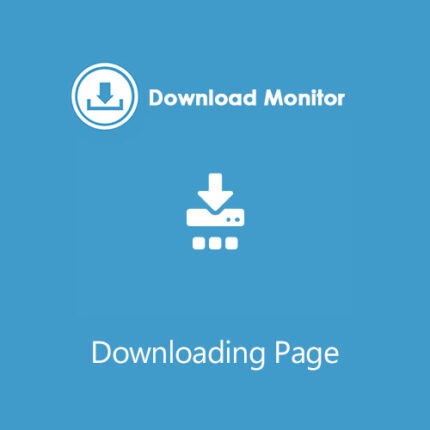 Download Monitor Downloading Page