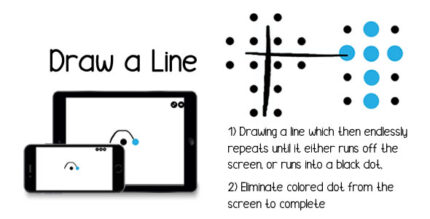 Draw a Line - HTML5 Game