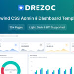 Drezoc - Tailwind CSS Admin & Dashboard Template