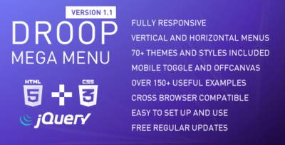 Droop Mega Menu