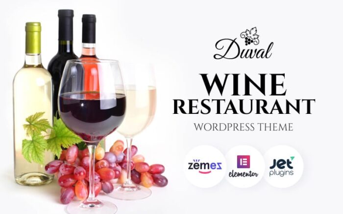 Duval - Wine Restaurant WordPress Theme