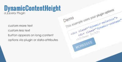 Dynamic Content Height