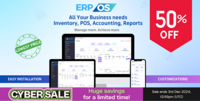 ERP OS - ERP, POS, Inventory, Invoice Software