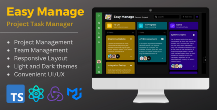 Easy Manage - Manage Your Project Easily