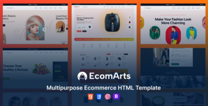 EcomArts - Multipurpose Ecommerce HTML5 Template