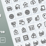 Ecommerce Animated Icons Set - Lottie Json SVG