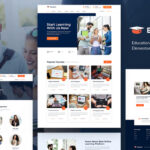 Edukasi - Education & Online Course Elementor Template Kit