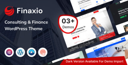 Elementor - Consulting & Finance WordPress Theme