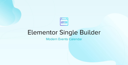 Elementor Single Builder for MEC