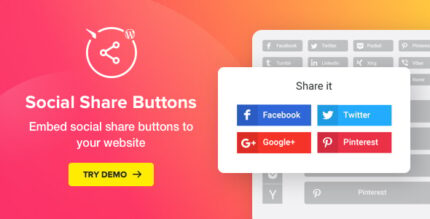 Elfsight Social Share Buttons