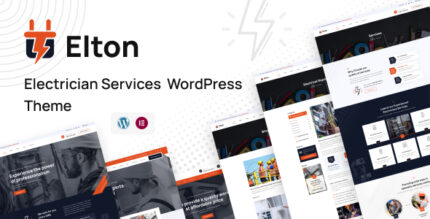 Elton - Electrician Services WordPress Theme