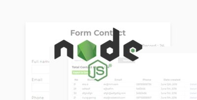 Encontact - Contact Form with ExpressJs & Mysql