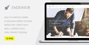 Endeavor - Multipurpose Corporate WordPress Theme