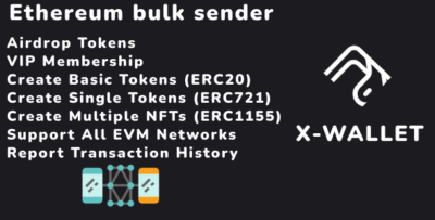 Ethereum Tokens Bulk Sender