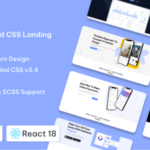 Evea - React Landing Page Template