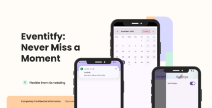 Eventify Calendar & Scheduler