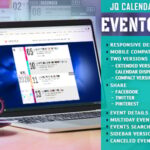 EventoZilla - Event Calendar jQuery Plugin