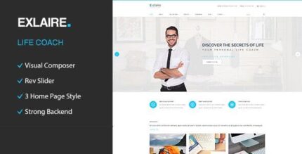 Exclaire – Personal Development Coach WP Theme